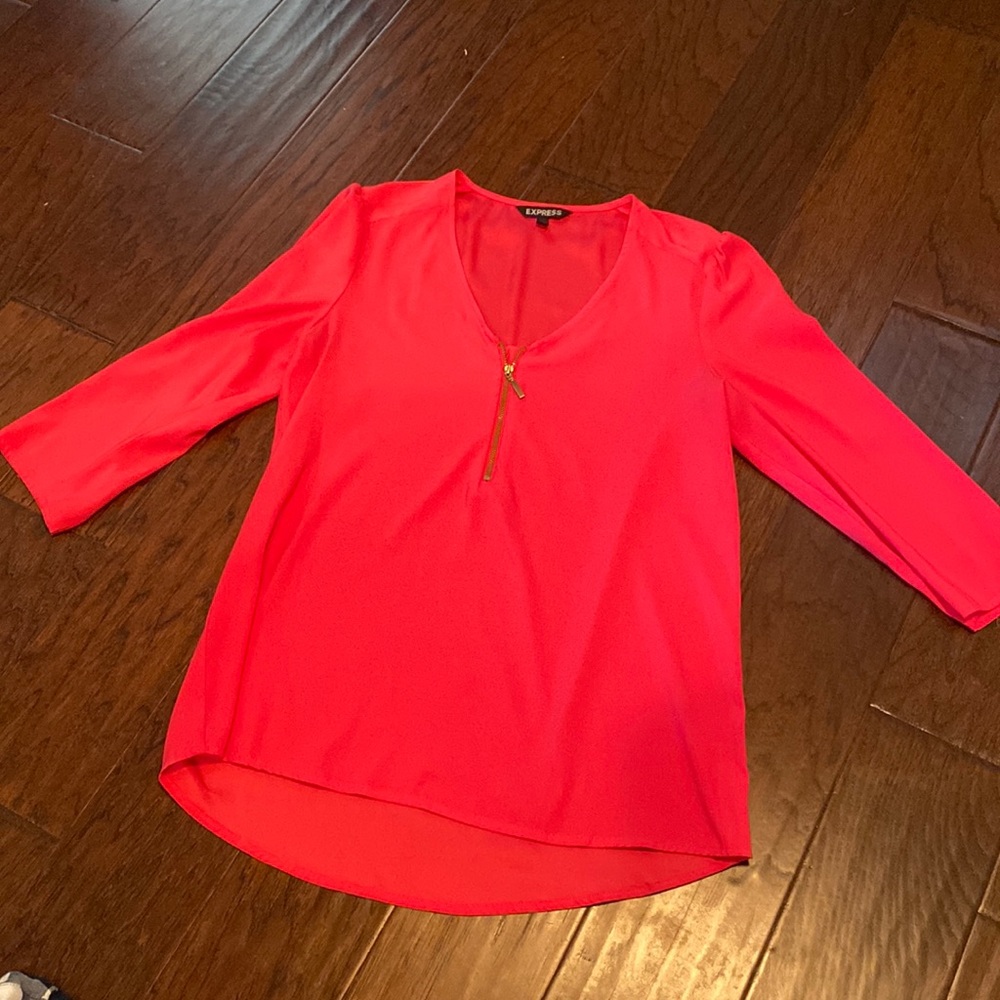 Express Hot Pink Blouse